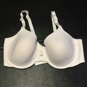 Olga “no side effects” 38C White Bra NWOT